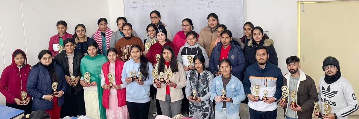 Department of Education conducted various competitions in Khalsa College Garhshankar.